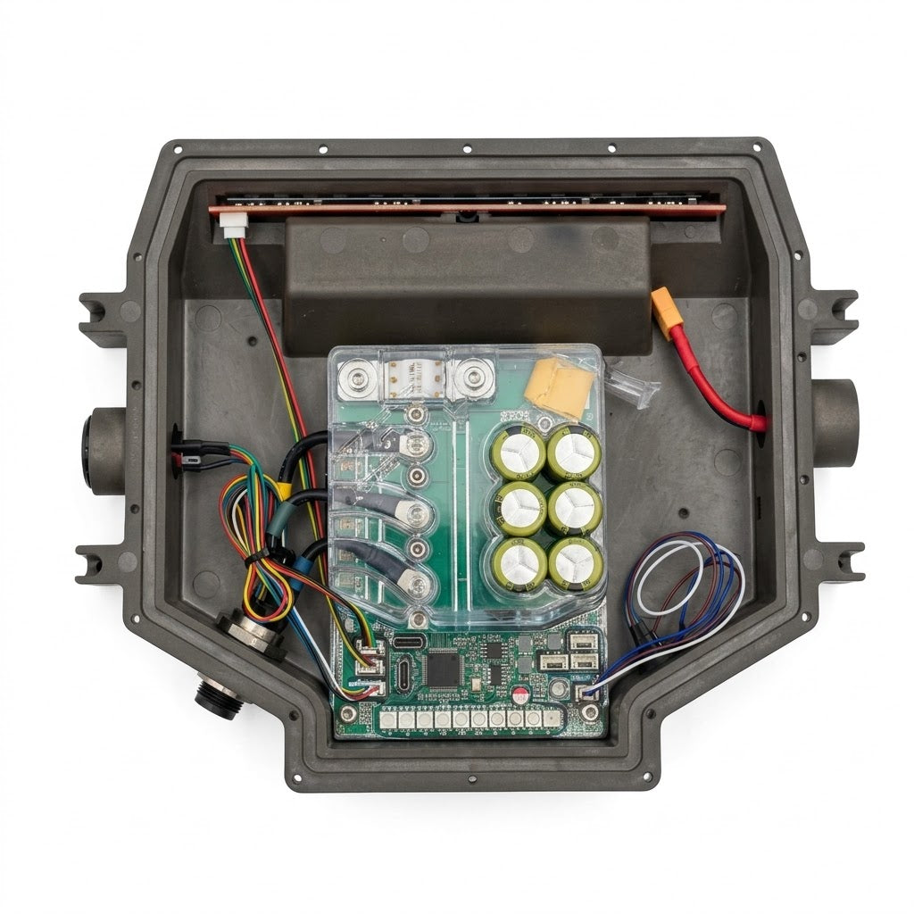 Zeus400 Complete Controller Box (High Voltage Builds up to 32S)