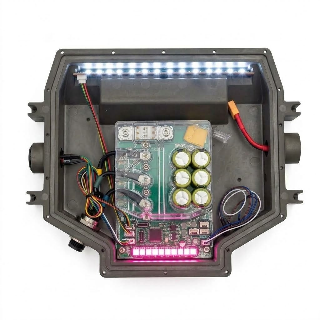 Zeus400 Complete Controller Box (High Voltage Builds up to 32S)